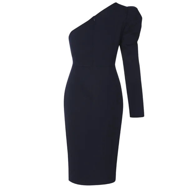 Party Elegant Long Sleeve Knee Length Dresses - Image 5