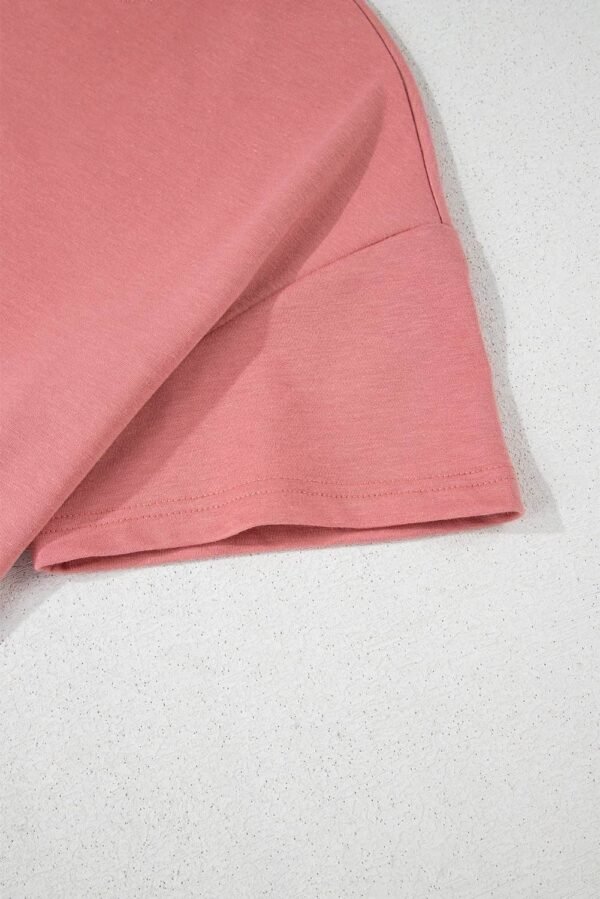 Blossom 2pcs Cropped Tee and Ruffle High Waist Skort Set - Image 8