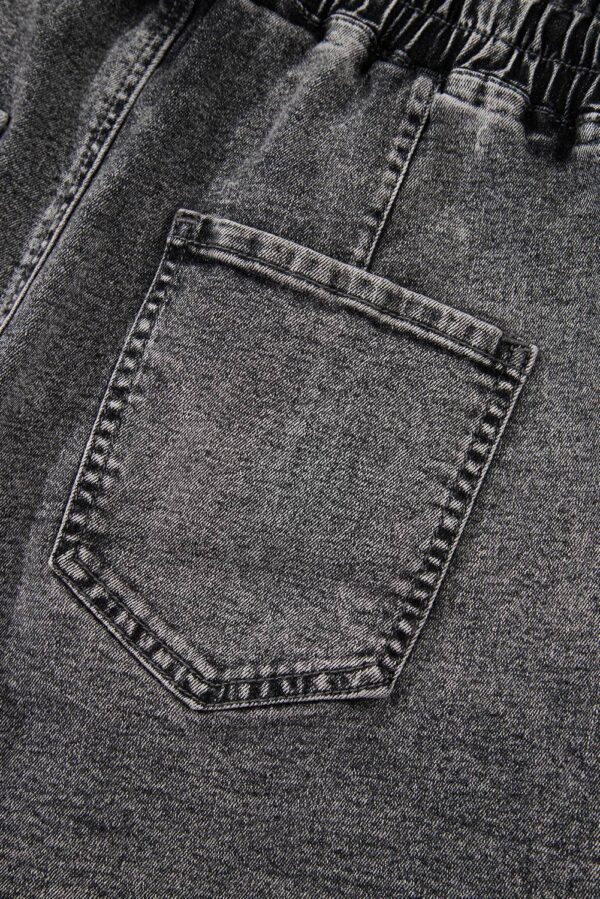 69907562-9012bfa904b26358.jpg Ashleigh Blue Drawstring High Waist Casual Denim Shorts with Pockets