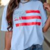 69752570-91bd5cae05b5f835.jpg Myosotis Flag Bow Graphic Crewneck Tee