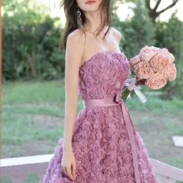 High-end High-grade Tube Top Light Luxury Dress