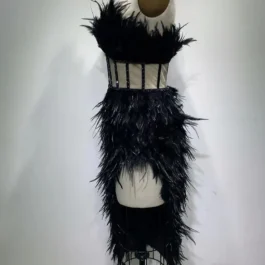 Black Feathers Boutique Elegant Luxury Dresses