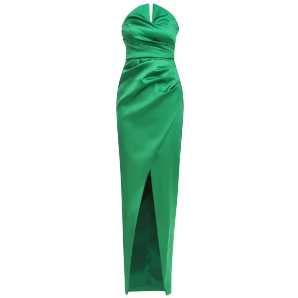 Women Elegant Strapless Off Shoulder Party Dress