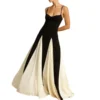 Elegant Sleeveless Backless long high waist Dinner Party dress