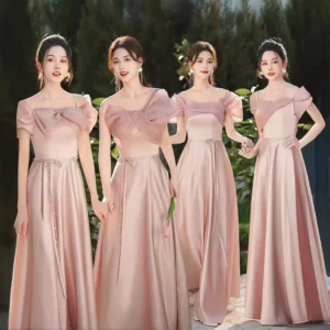 High-end fairy Temperament Long Evening Dress