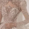 Luxury Long-tailed High-end Bridal Wedding Dress