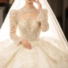 Luxury Long-tailed High-end Bridal Wedding Dress