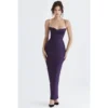 New Arrivals Sling Fishbone Waist Slim Fit Hip Dresses Long Gown Evening Dress