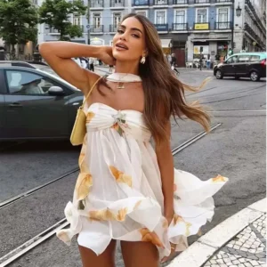 A-line Elegant Vacation Party Beach Dresses