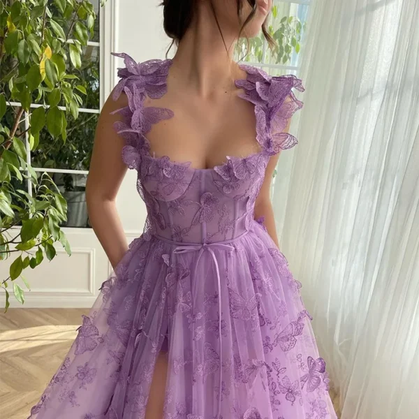 Summer High Waist Casual Beach Party Wedding Dress - Image 4