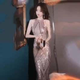 Diamond Queen Fishtail Hot Selling Wedding Evening Dress