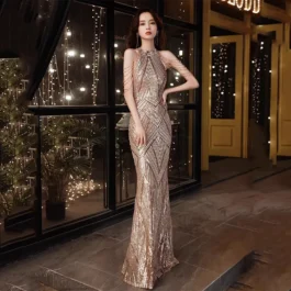 Diamond Queen Fishtail Hot Selling Wedding Evening Dress