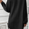 Canton Textured Knit Side Pockets Open Front Cardigan