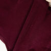 Burgundy Corduroy Solid Color High Waist Wide Leg Pants
