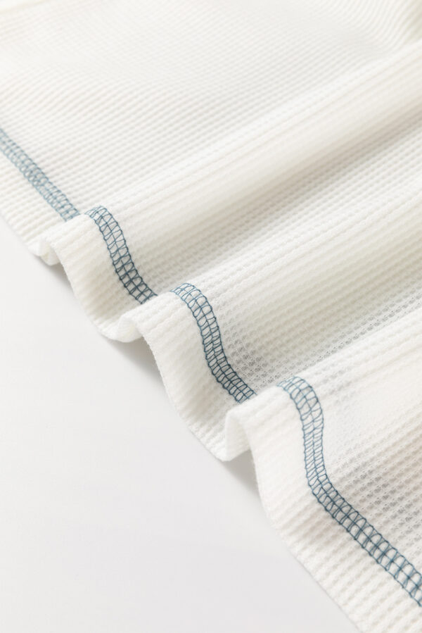 92999568-acc34f8245844706.jpg White Floral Patchwork Waffle Knit Raglan Top