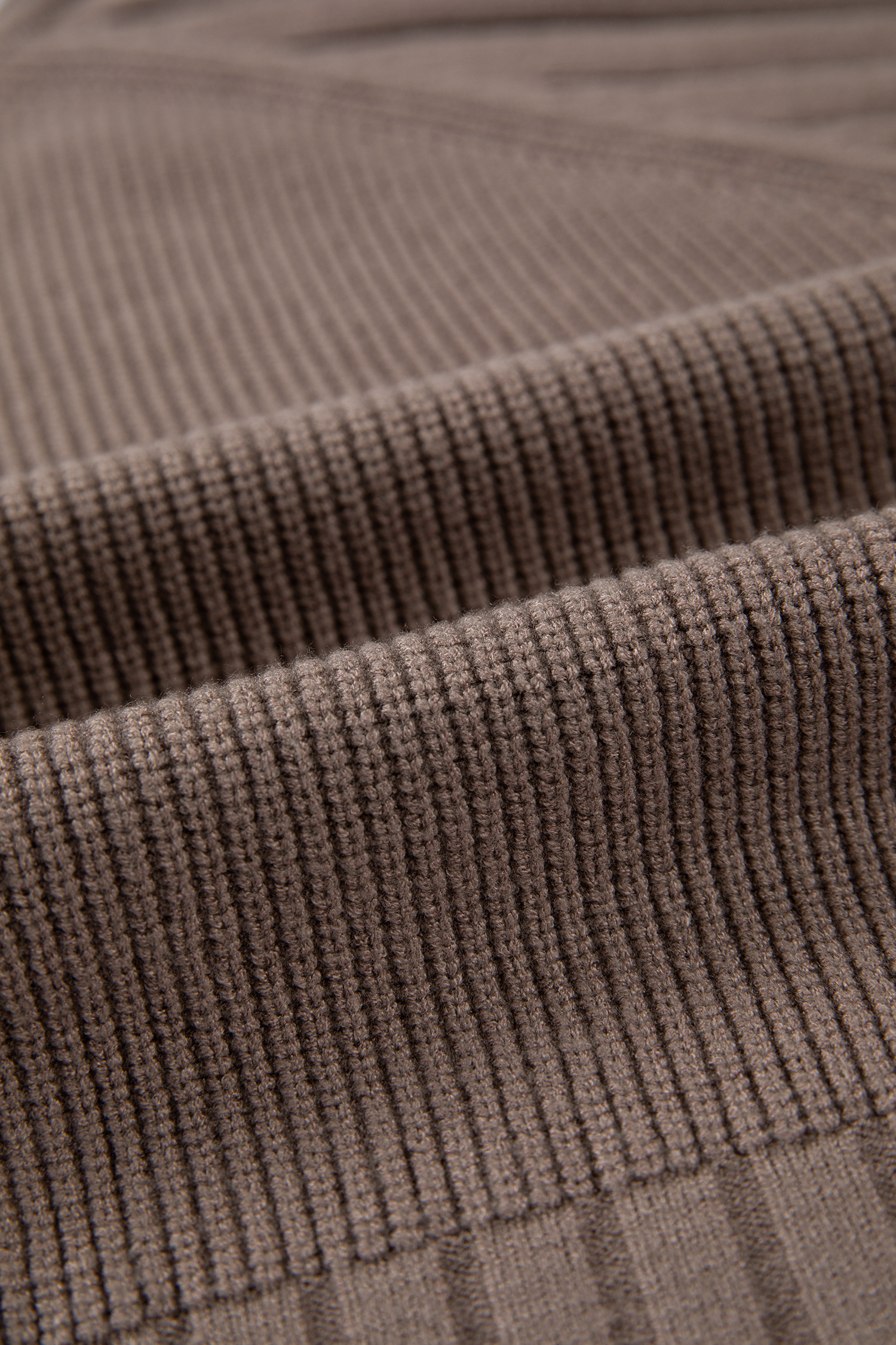 Goat Mixed Texture Knit Button V Neck Sweater Cardigan - Image 20