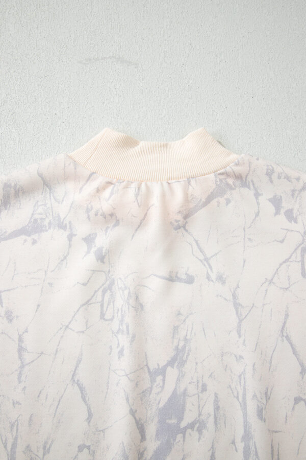 Khaki Camo Print Jogger Pants Set