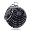 Ball Diamond Tassel Crystal Party Clutch – Women’s Evening Bag