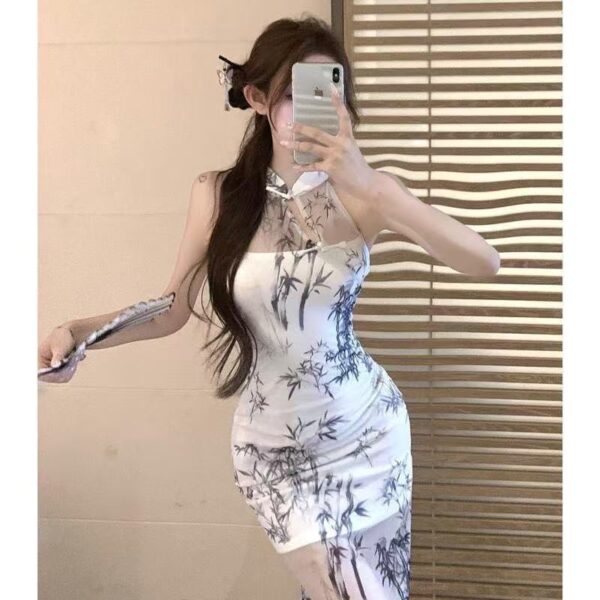 Luxury Women’s Halter Slim Design Dress