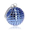 Ball Diamond Tassel Crystal Party Clutch – Women’s Evening Bag