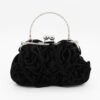 Rose Banquet Evening Bag – Floral Bridal Clutch