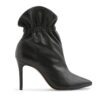 Fashion Retro Point Toe High Elastic Ankle Boots