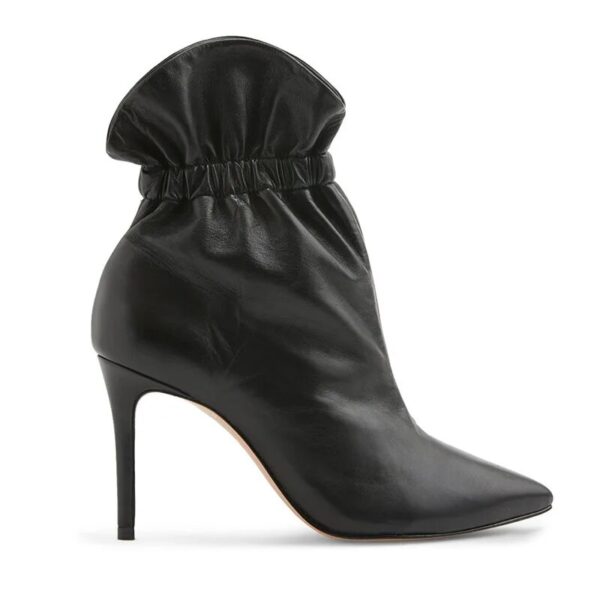 Fashion Retro Point Toe High Elastic Ankle Boots