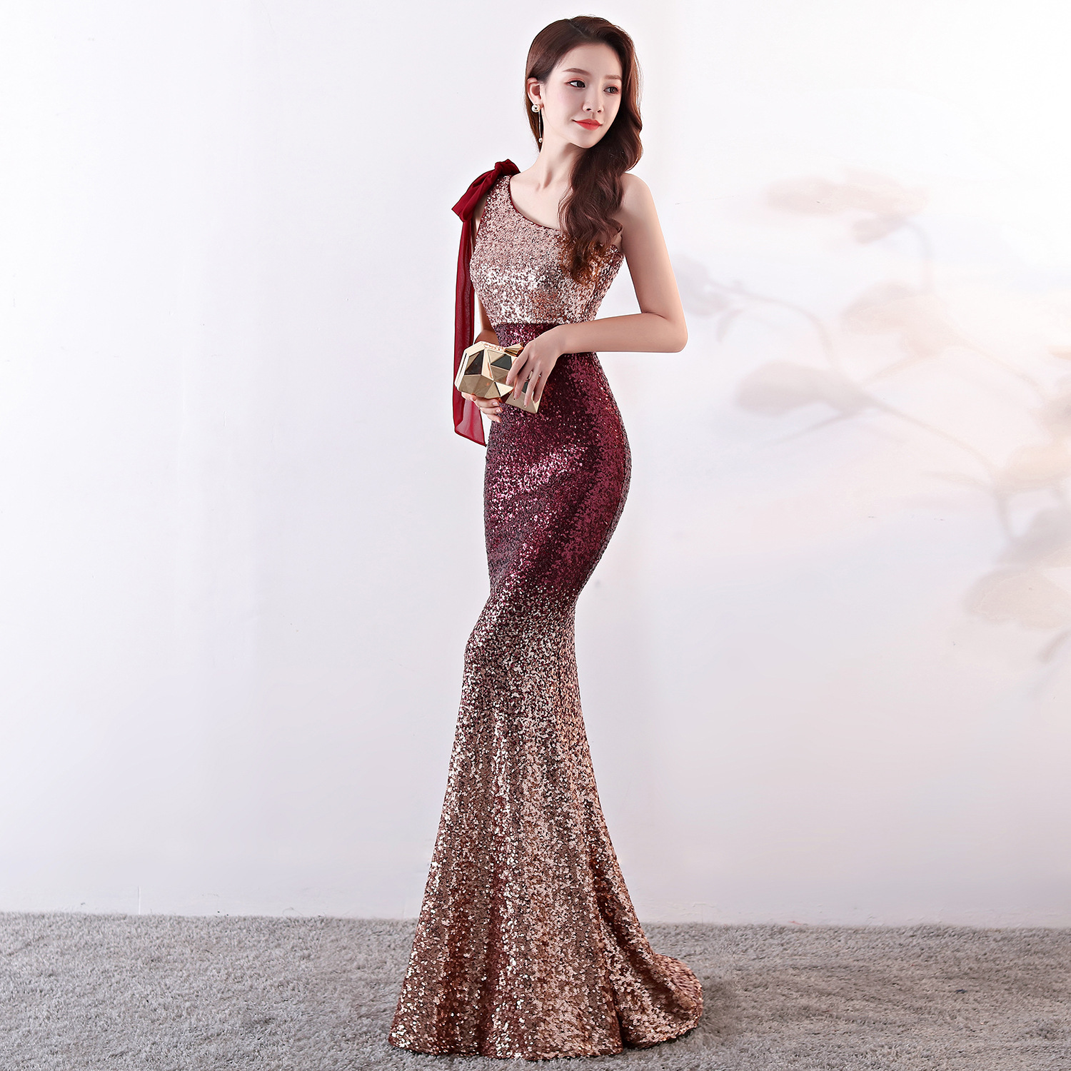 Party dress long banquet slim fit - Image 7