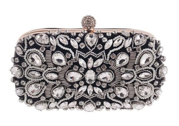 Wedding Pearl Clutch Bag – Luxury Party Handbag