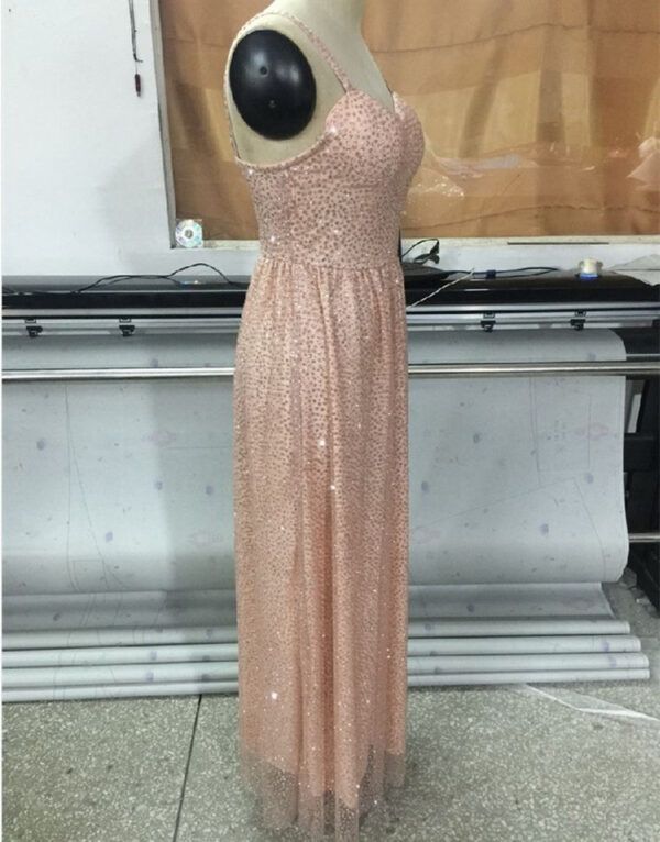 142120714475.jpg Wrap Party Dress with Wrapped Chest – Stylish Evening Wear