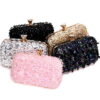 Vintage Embroidered Evening Bag – Ladies Banquet Clutch