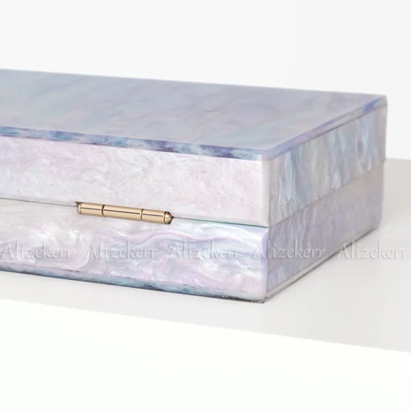 Colored Acrylic Evening Clutch Bag – Stylish Party Accessory