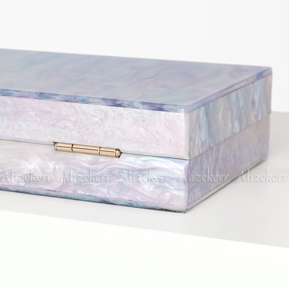 Colored Acrylic Evening Clutch Bag – Stylish Party Accessory - Image 6
