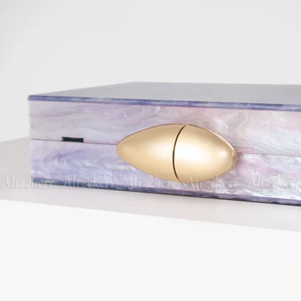 Colored Acrylic Evening Clutch Bag – Stylish Party Accessory