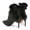 Fashion Retro Point Toe High Elastic Ankle Boots