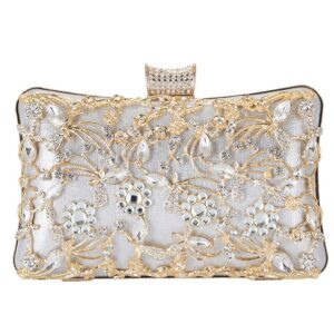 565312378 diamond inlay evening handbag formal banquet bag
