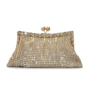 565312207 sparkling rhinestone shoulder bag party handbag close up