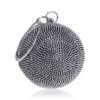Ball Diamond Tassel Crystal Party Clutch – Women’s Evening Bag