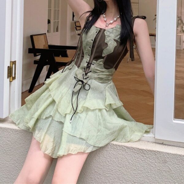 Hot girl summer dress stylish sleeveless women’s party dress