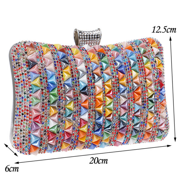 Diamond-Studded Evening Bag – High-End Banquet Clutch