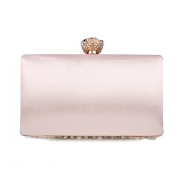 Luxy Moon Rhinestone Clutch Handbag – Wedding & Party Sparkle