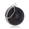 Ball Diamond Tassel Crystal Party Clutch – Women’s Evening Bag