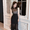 Elegant Lace Stitching Dress – Sophisticated Women’s Style