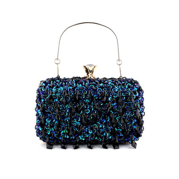 Vintage Embroidered Evening Bag – Ladies Banquet Clutch