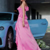 Luxury Sequins Ruffled Design Dress – Premium Evening Statement Wear