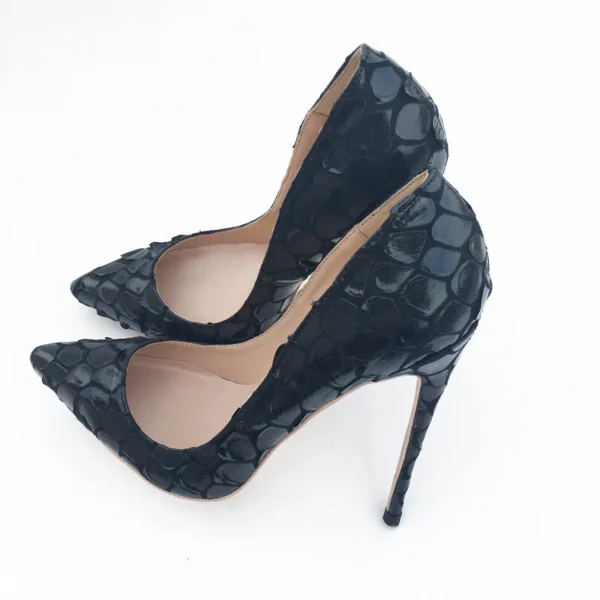 565312786 Pointed Toe Apricot Party Stiletto Heels plus