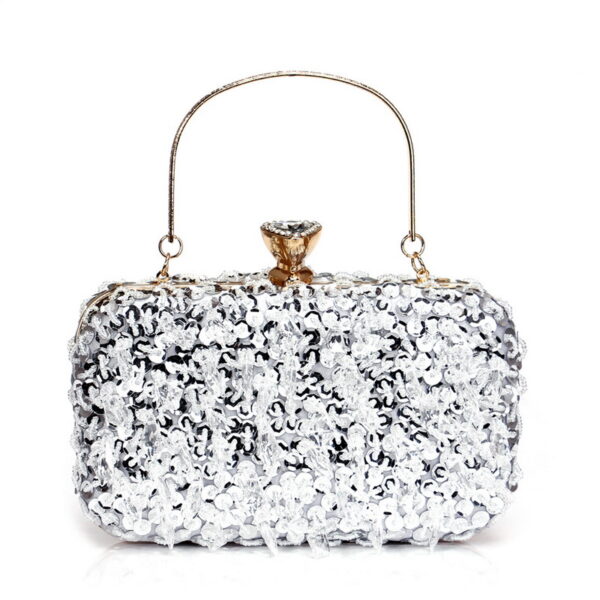 Vintage Embroidered Evening Bag – Ladies Banquet Clutch