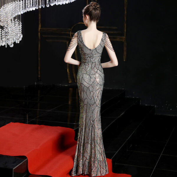 646778894233.jpg Slim Fit Long Banquet Party Dress – Elegant Evening Gown