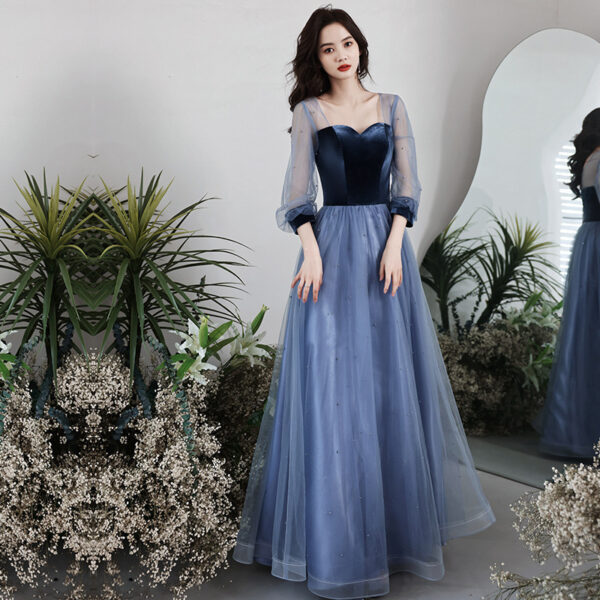 75e4fdf8-b462-430c-b1dd-f6965ac1deff.jpg Elegant Velvet Long Birthday Party Dress for Women