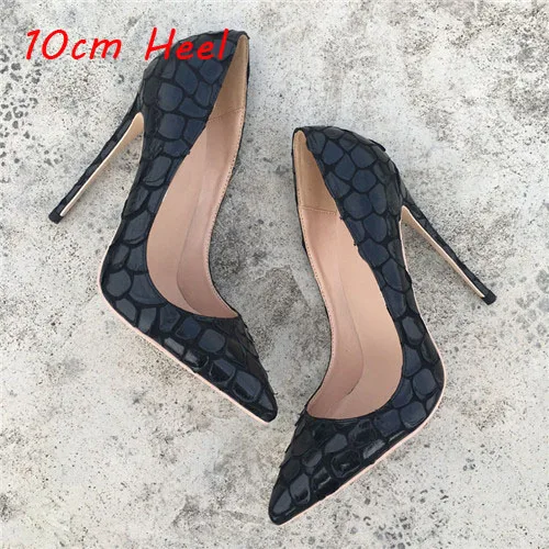 Pointed Toe Apricot Party Stiletto Heels plus - Image 6